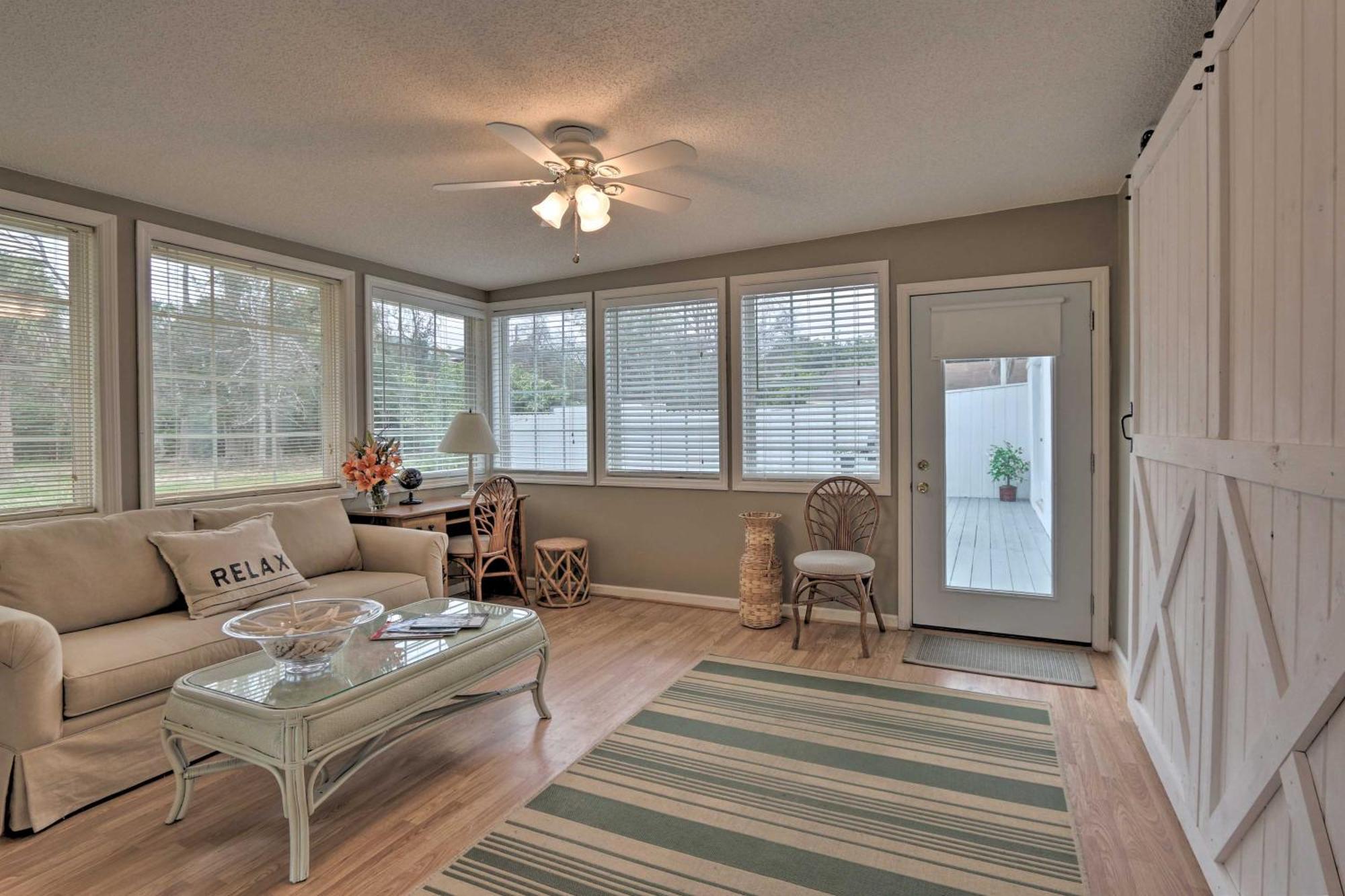Вилла Hilton Head Waterfront Golf Getaway Pet Friendly! Хилтон-Хед-Айленд Экстерьер фото