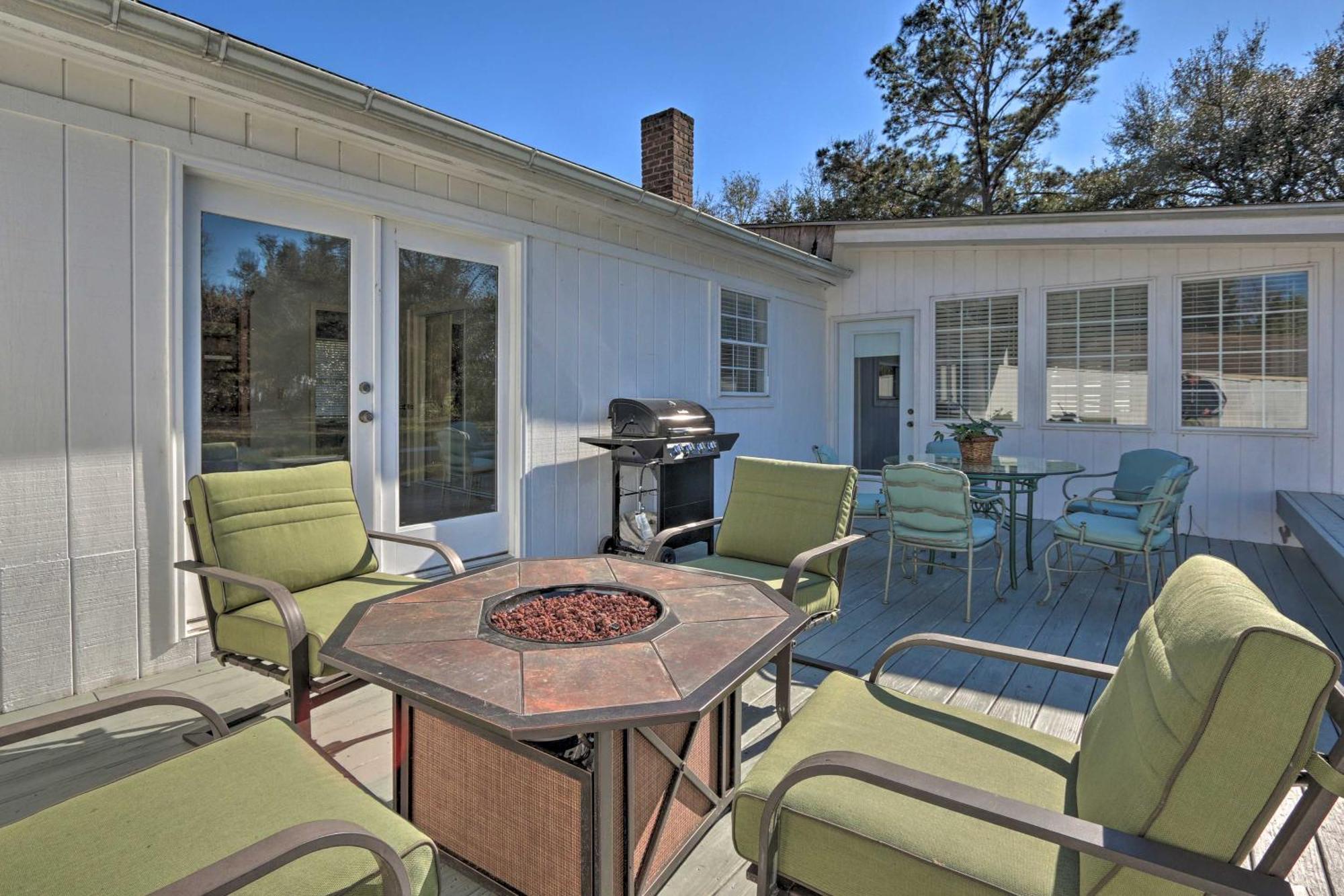 Вилла Hilton Head Waterfront Golf Getaway Pet Friendly! Хилтон-Хед-Айленд Экстерьер фото